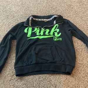 PINK half zip